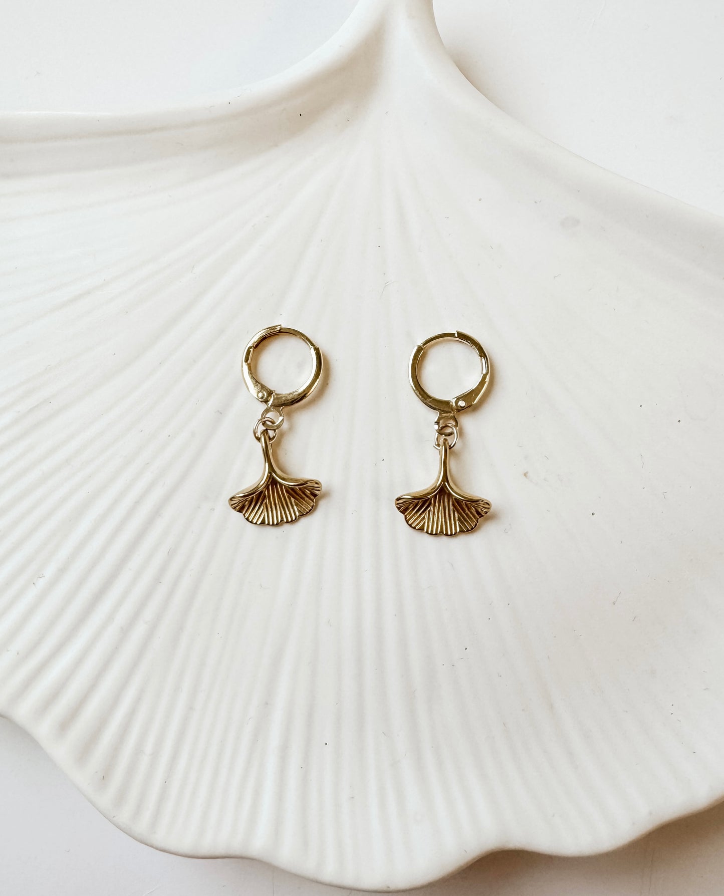 Golden Gingko Huggies