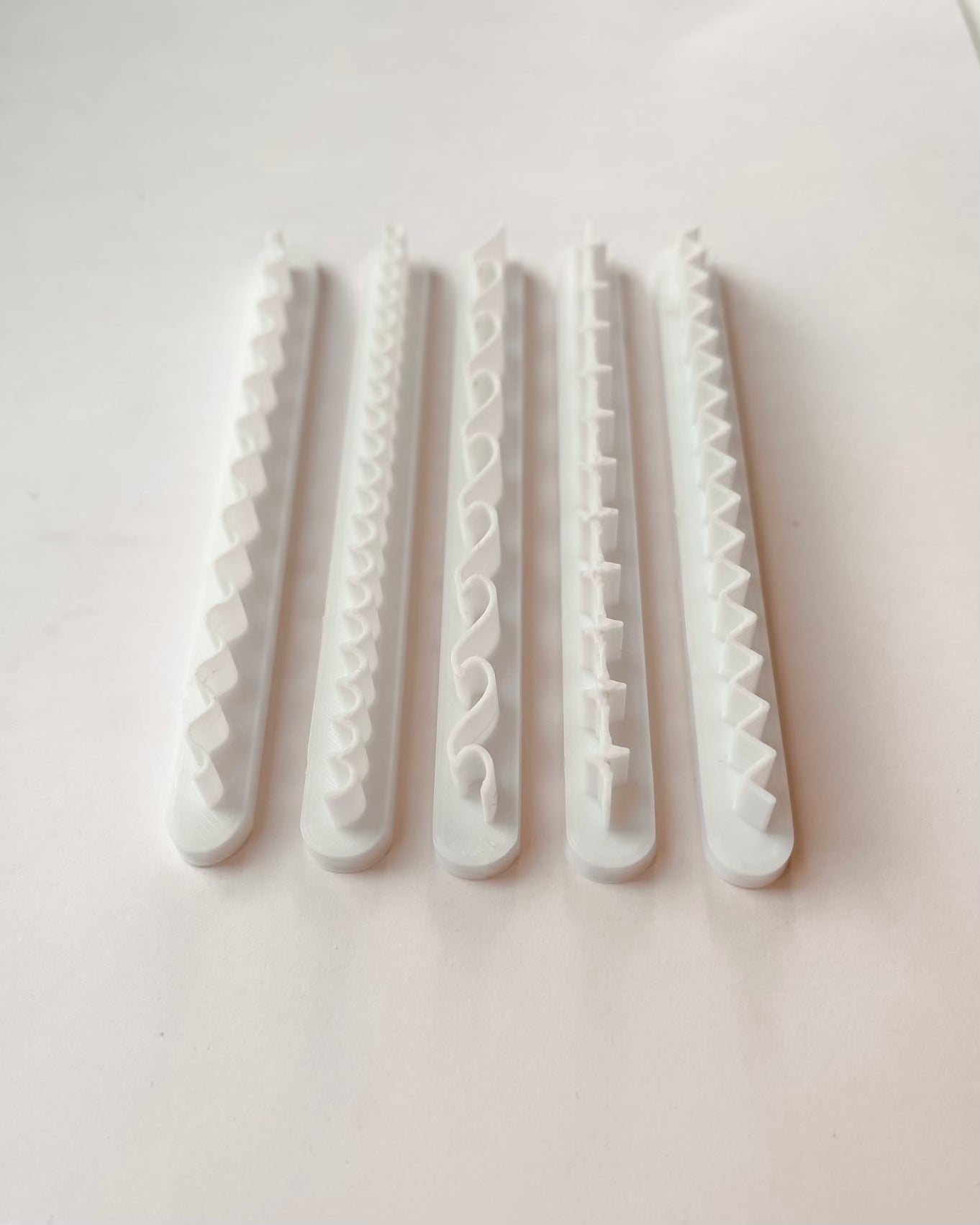 Patterned Blades - Set of 5