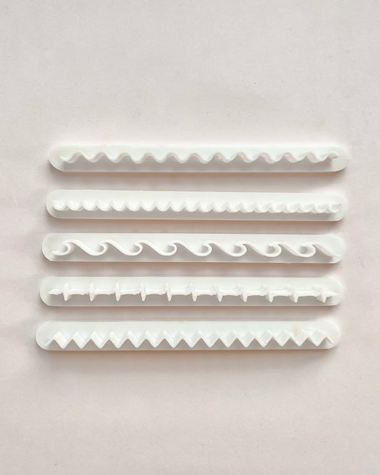 Patterned Blades - Set of 5
