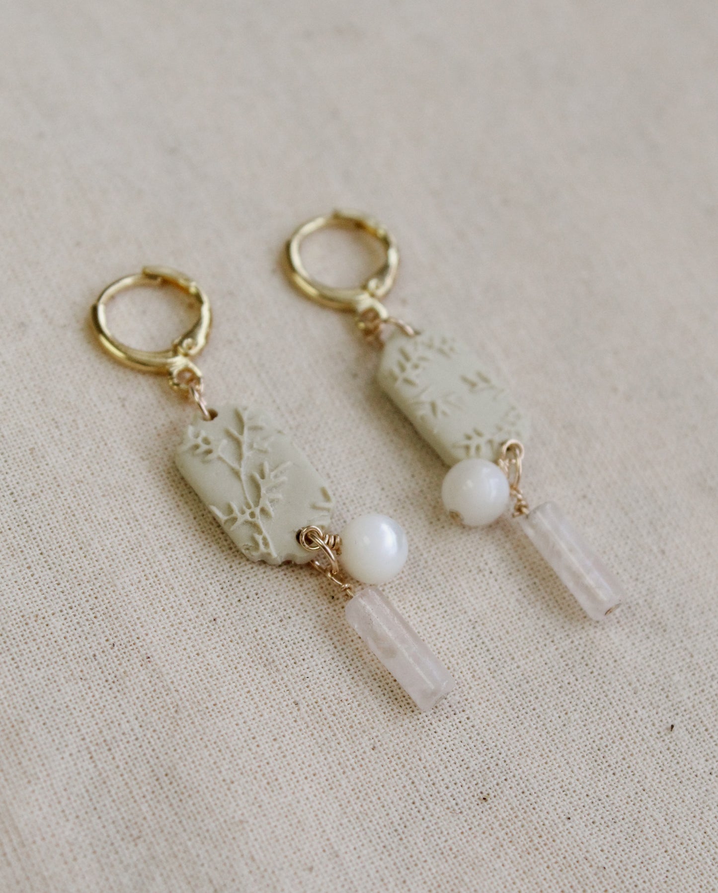 “Lilith” Huggies - Gemstones