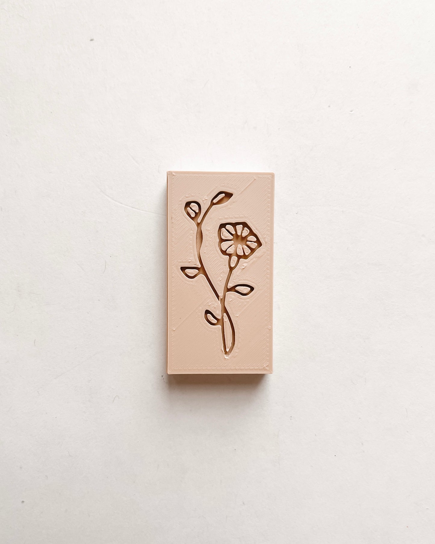 Morning Glory Clay Embossing Stamp - September Birth Flower