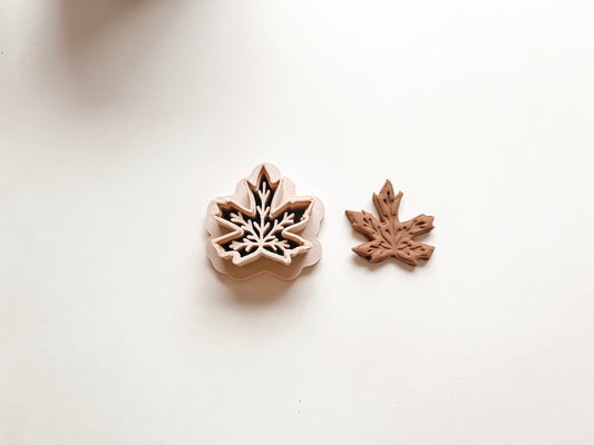 Maple Leaf Polymer Clay Cutter