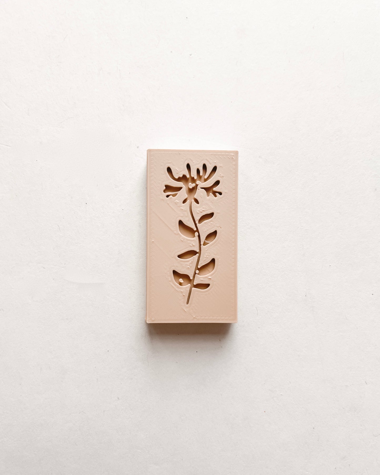 Honeysuckle Clay Embossing Stamp - June Birth Flower