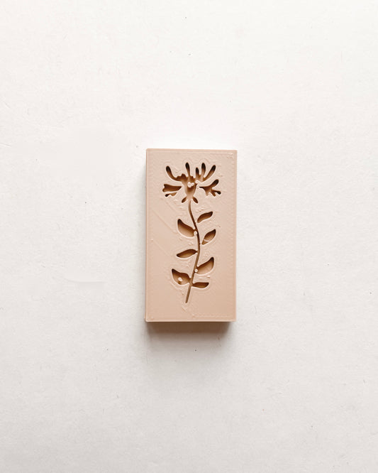 Honeysuckle Clay Embossing Stamp - June Birth Flower