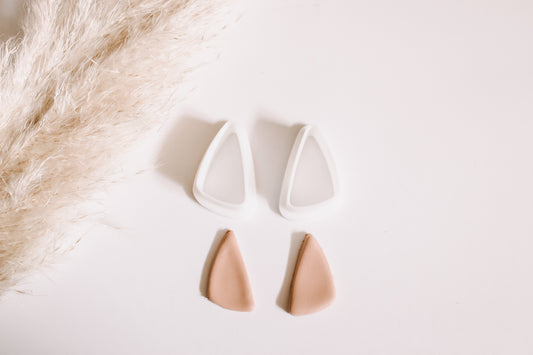 Rounded Triangle Polymer Clay Cutters