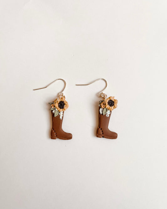 Floral Fall Boot Dangles