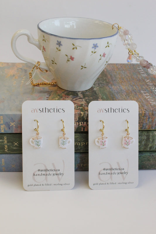 Handpainted Teacup Huggies