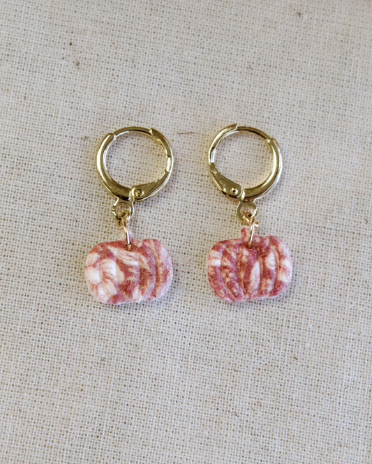 Rust Floral Pumpkins