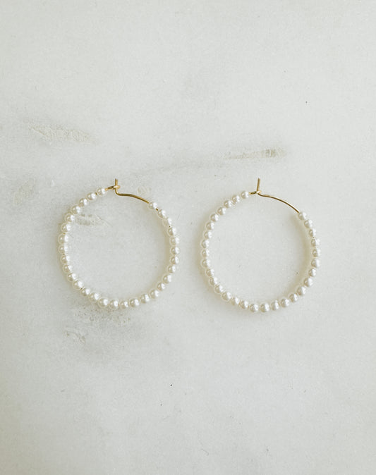 “Ellie” Hoops (25mm)