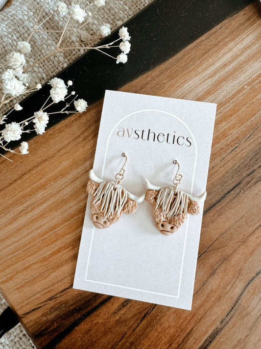 Highland Cow Dangles