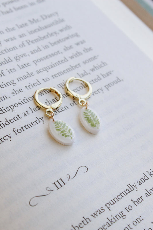 “Ophelia” - Hand-painted Ferns