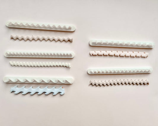 Patterned Blades - Set of 5