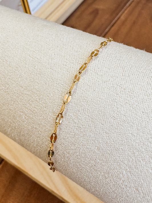 Sparkle Lip Chain Bracelet
