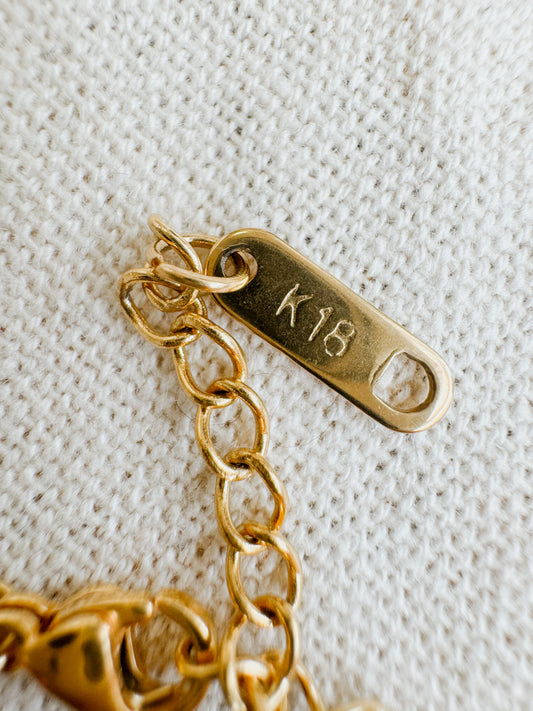 White Enamel Station Necklace