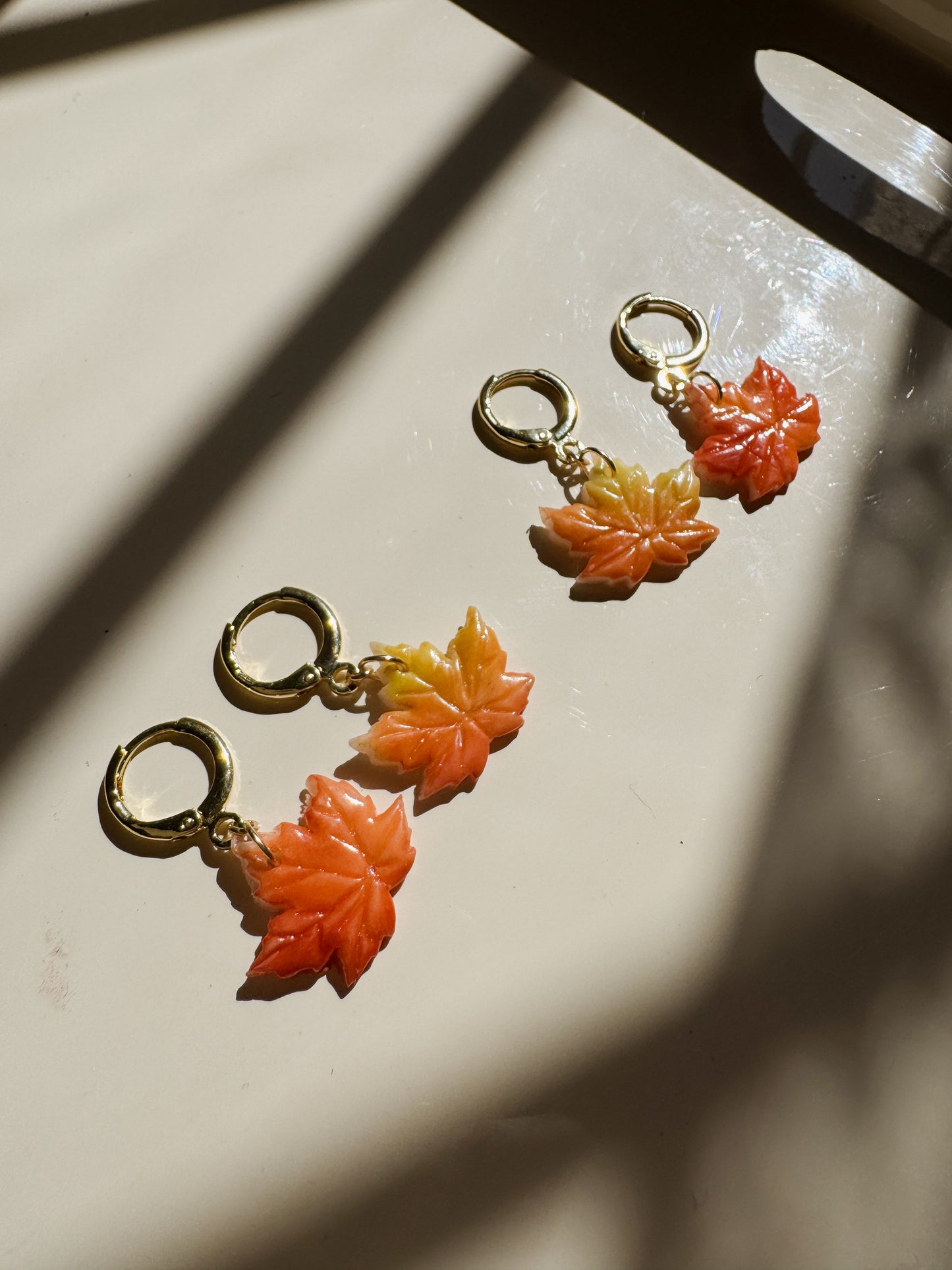 Colourful Maple Leaf Huggies
