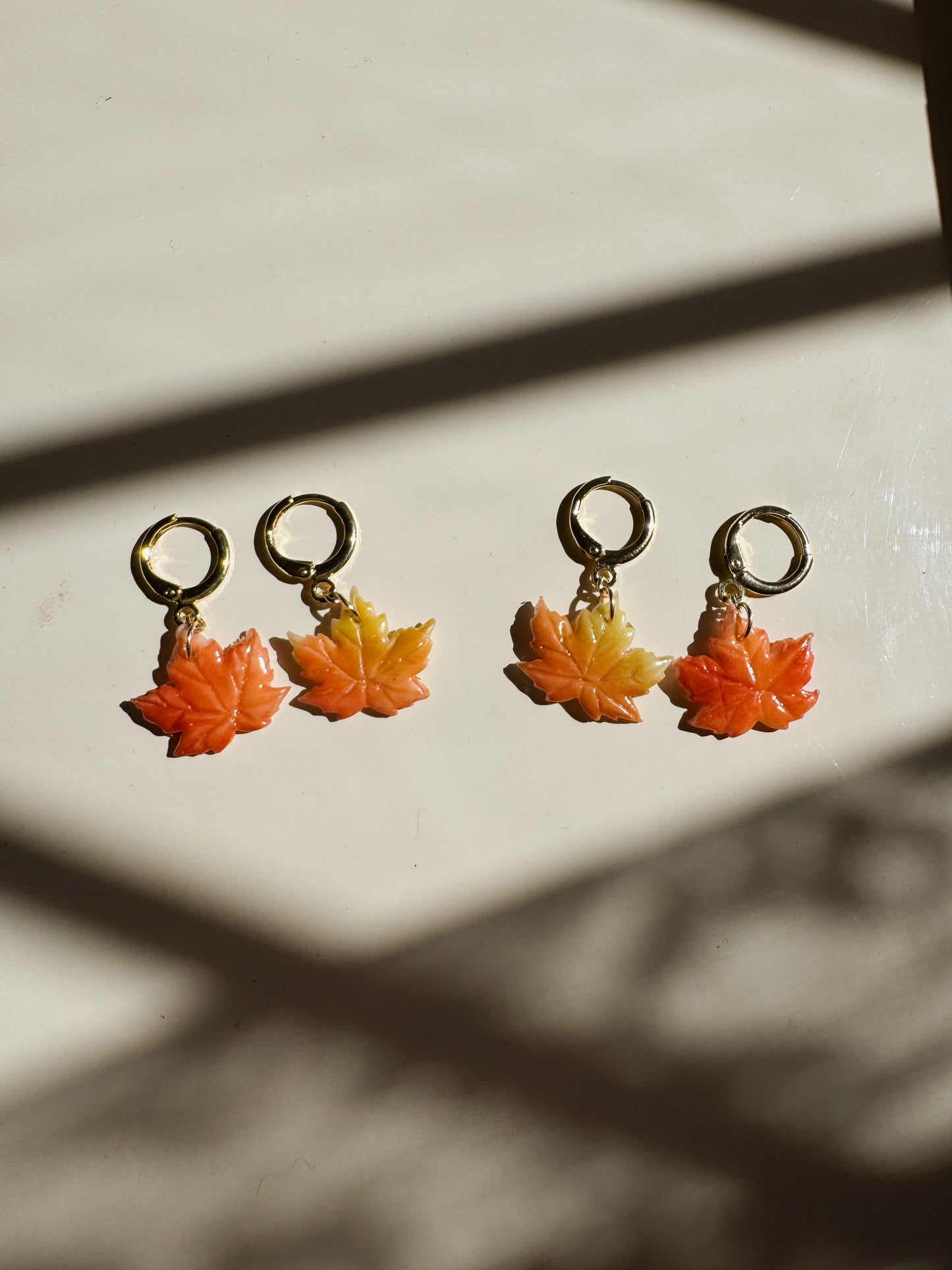 Colourful Maple Leaf Huggies