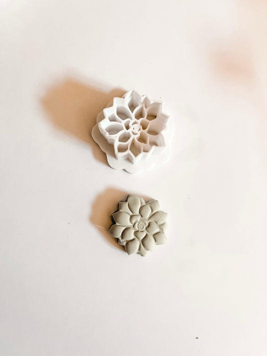 Succulent Polymer Clay Cutters Style 3