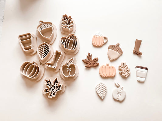 Full Set - 2022 Fall Polymer Clay Cutter Set