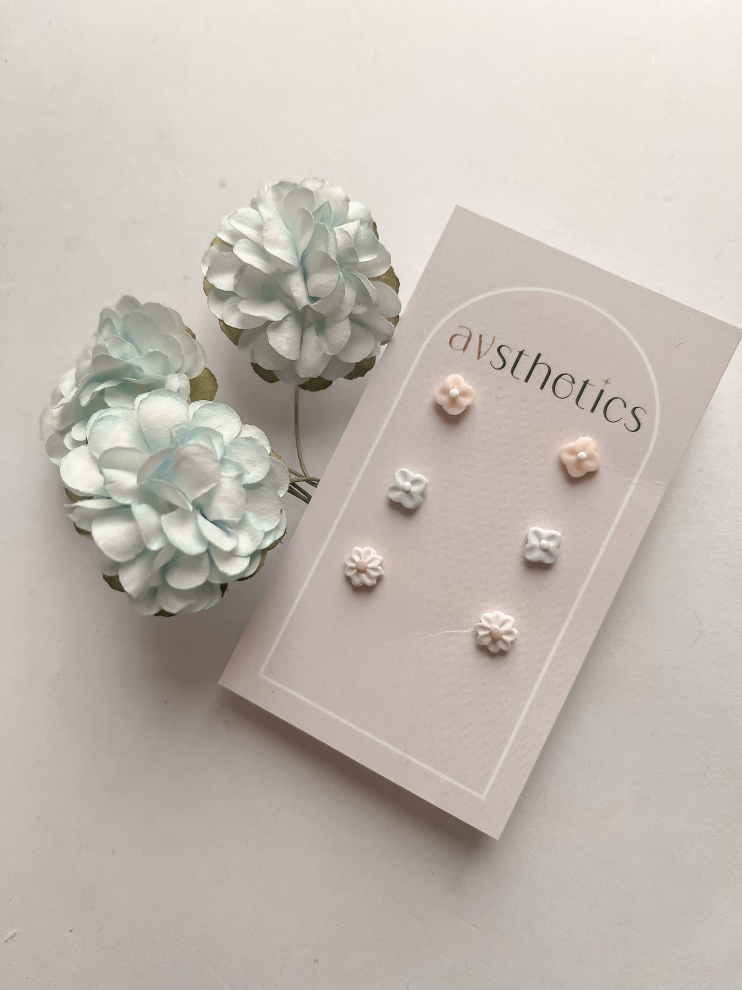 Mini Flower Studs