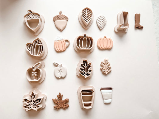 Full Set - 2022 Fall Polymer Clay Cutter Set