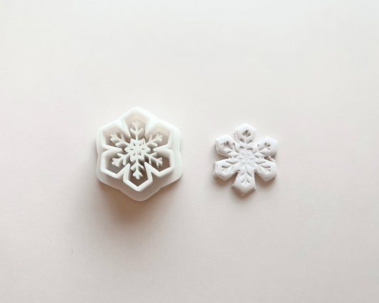 Snowflake Polymer Clay Cutter